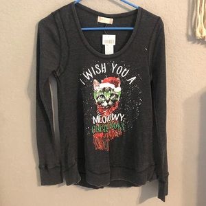 Long sleeve Christmas thermal